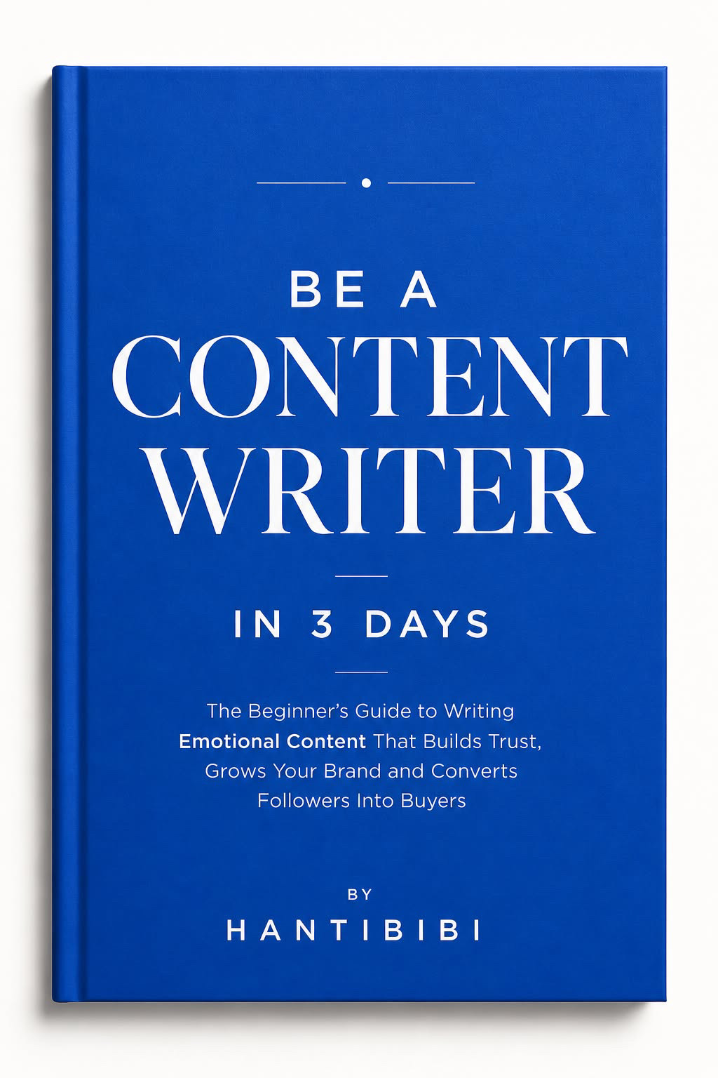 Become a Content Writer in 3 Days book cover